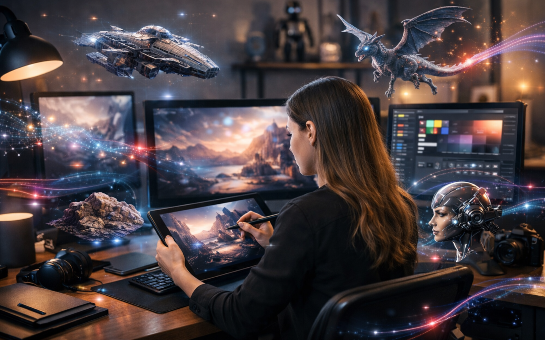L&rsquo;IA au service de la création digitale en 2026